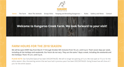 Desktop Screenshot of kangaroocreekfarm.com